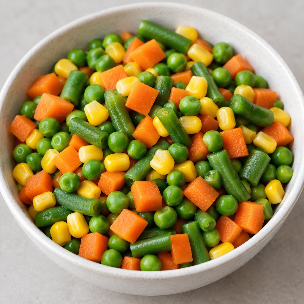 Mixed Vegetables Calories: 62 in 1 cup (90 g) · Nutrition Facts